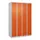 Z-garderobekast,HxBxD 1850x1200x500mm,vak B 150/300mm,cil.-slot