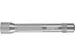 Zaklamp Metal LED incl. 2 AA batterijen blister