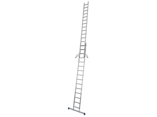 schuifladder,2x15,sporten,balk L 4,4-7,75m,2-dlg.,aluminium