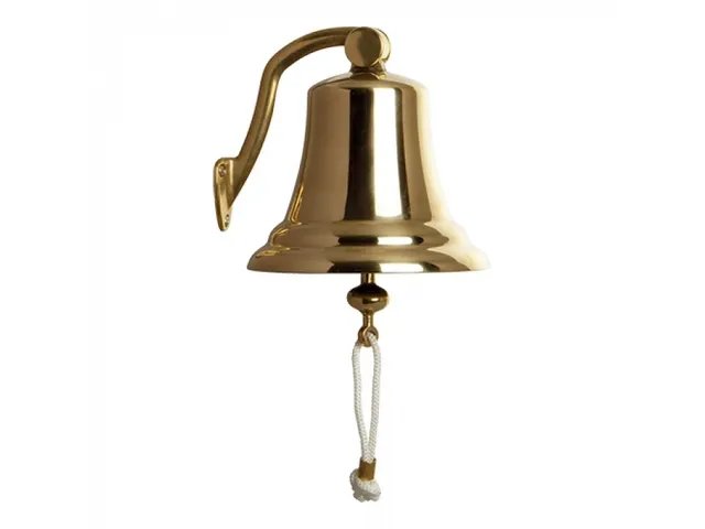 Cloche maritime laiton Ø17,5cm