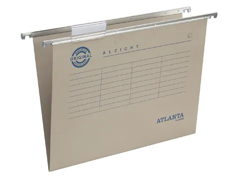 Hangmap Alzicht A6620-15 Verticaal Folio V-bodem Grijs