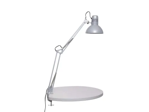 Bureaulamp MAUL Study tafelklem excl.LED lamp E27 zilver