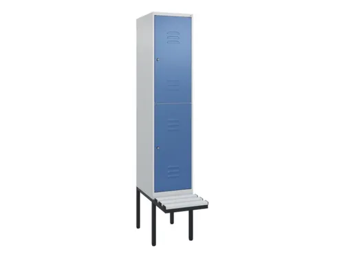 Dubbeldekse dekenkist,HxBxD 2120x400x815mm,1x2vak.,vak B 400mm