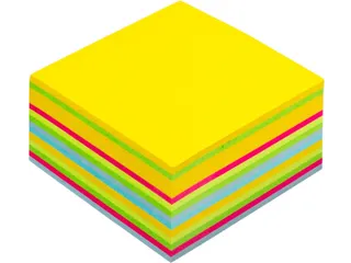 Memoblok 3M Post-it 2030 76x76mm kubus ultra assorti - 4