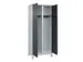locker voor scheiding van kleding,HxBxD 1950x800x500mm,2vak