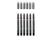 Fineliner Sakura Pigma Micron Black Edition set à 6 breedtes + gratis