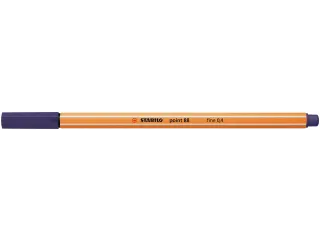 Fineliner STABILO point 88/22 pruissisch blauw 0.4mm - 5