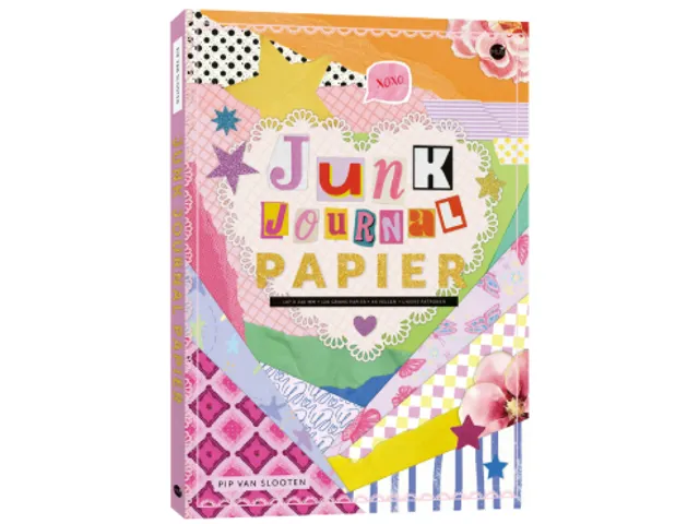 Junk Journal MUS A4 papier Pip van Slooten 112 pagina's