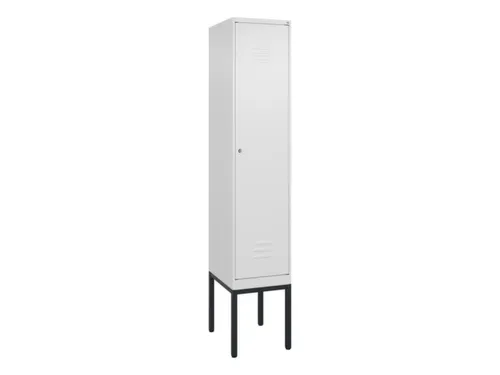 locker,HxBxD 2120x400x500mm,1vak,vak B 400mm,cil.-slot,voetonderstel
