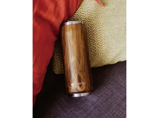 Thermosbeker Les Artistes Paris blik 500ml Wood met Rietje - 5