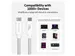 Câble Targus HyperDrive Next USB4 Type-C Performance 1,2m Blanc