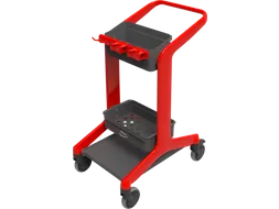 Vikan HyGo Mobile Cleaning Station Rood
