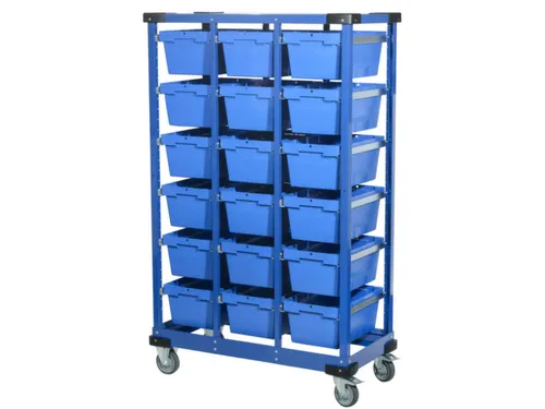 transportwagens voor houders,HxLxB 1805x1120x590mm,draagverm. 250kg