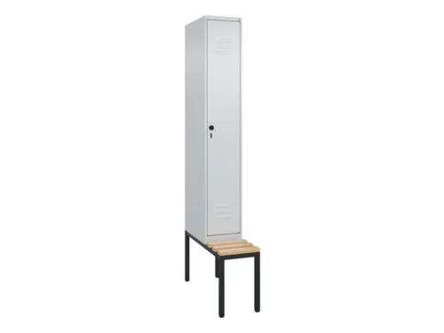 locker voor scheiding van kleding,HxBxD 2120x300x815mm,1vak