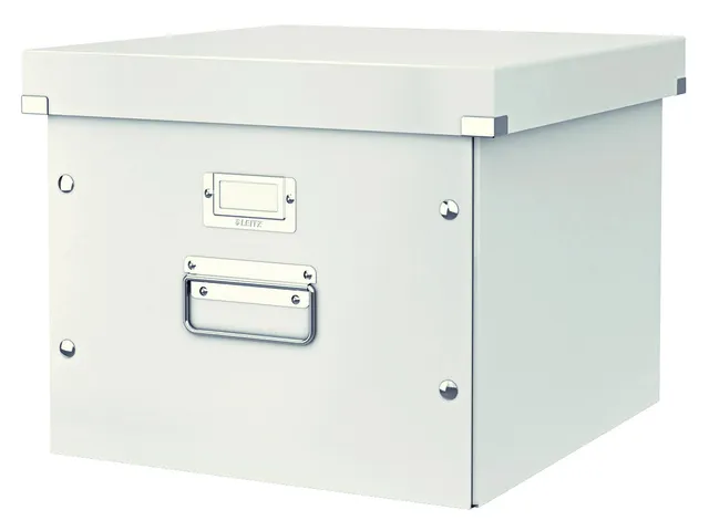 Hangmappenbox Click & Store 320x240x335mm Wit A4 86% gerecycled karton