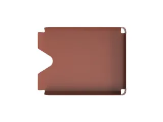 ODBLOC metalen brievenbak 3-delig terracotta - 6