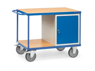 Zware Werkplaatswagens 2432 600kg 1050x700mm Ral5007 - 1
