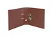 Classeur à levier PVC A4 dos de 70mm. - Marron