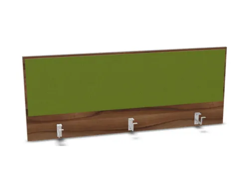 opzetpaneel bureau aanbouw achter NP-tiepolo nut BN7048-groen 1400mm