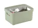 Boîte de rangement Sigma Home 25,2 x17,5x12,2cm vert clair 5L