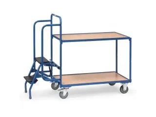 Orderverzamelwagens 2105 250kg 1000x600mm 2 Etages Hout - 1