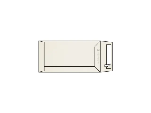 Zak Akte Envelop Strip DL 110x220mm Rives Tradition gebroken wit
