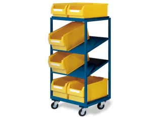 Bijzet- En Verzamelwagen 200kg 1315x1015x485mm 4 Etages - 2