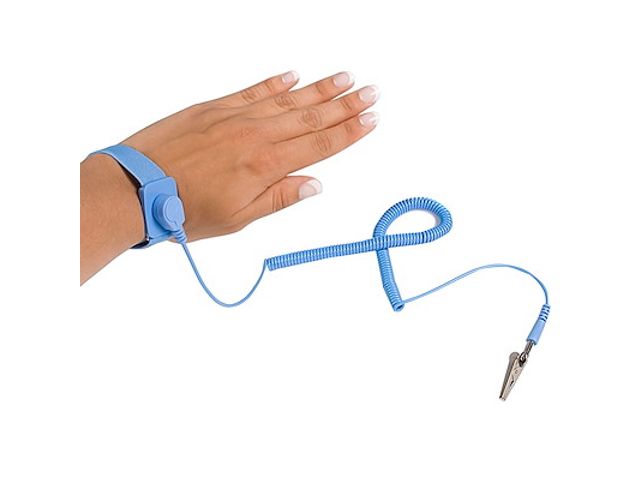 ESD Erdungsarmband Mit Verstellbarem Gurt – Antistatisches Armband Für Elektronikarbeit, 180 Cm, Weinrot