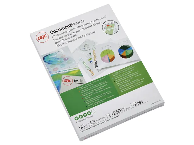 Lamineerhoes Gbc A3 250 micron glanzend
