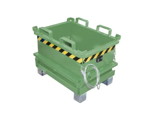 mini-bodemklepcontainer,HxLxB 625x600x800mm,0,13m³,inrijbeugel,staal