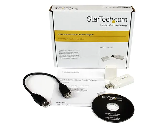 USB naar Stereo Audio Adapter Geluidskaart
