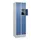lockerkast,HxBxD 1950x600x500mm,2x5vakken,vak B 300mm,cil.-slot,sokkel