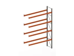 palletstelling,aanbouwveld,HxBxD 5500x3685x1100mm,vakl. 3000kg