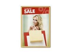 Kliklijst Standard A1 Rechte Hoeken 25mm Goud