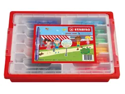 Viltstift STABILO power Max 980 XL assorti classpack à 96 stuks