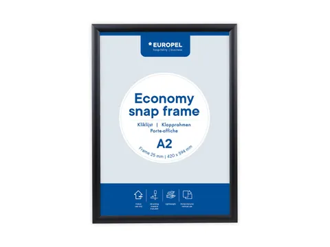 Kliklijst Europel Economy A2 25Mm Zwart