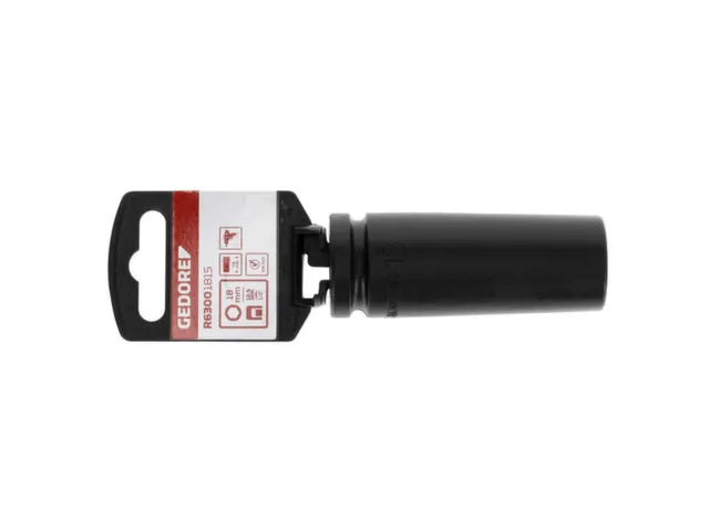 GEDORE RED R63001815 Schroevendraaierbit 1/2 inch zeskant 18mm lengte