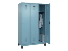 locker,HxBxD 1950x1200x500mm,3vak,vak B 400mm,cil.-slot,voeten