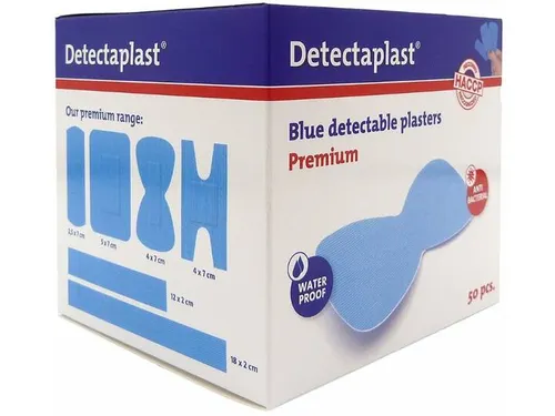 Detectaplast 8045 Vlinderpleister waterafstotend elastisch blauw 50 st
