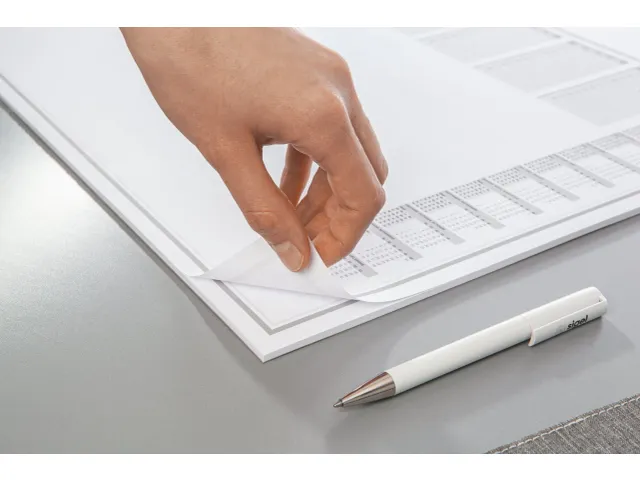 Designonderlegger Sigel Memo Wit 26/27/28. 59,5x41cm 30 vel 80 grams