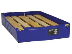 bac de rétention pliable vol. rétention 75l HxlxP 175x700x700mm