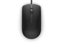 DELL MS116 muis Kantoor Ambidextrous USB Type-A Optisch 1000 DPI