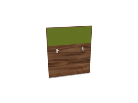 baliepaneel bureau aanbouw achter NP-tiepolo nut BN7048-groen 1000mm