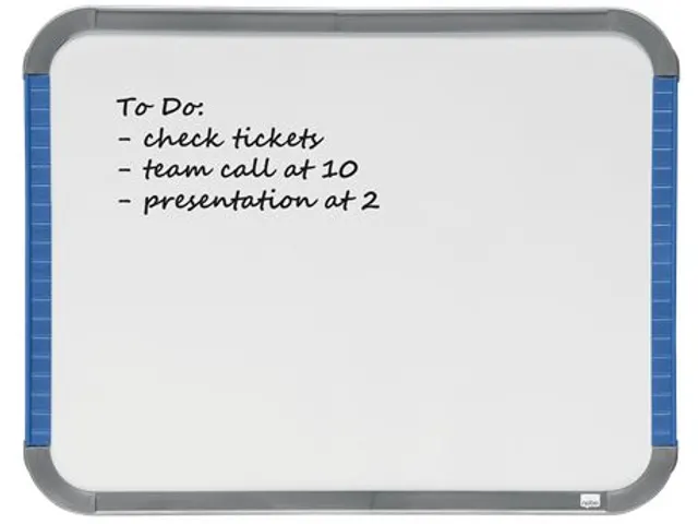 Mini Whiteboard Nobo Q-home Slim Line 22x28cm Wit