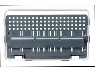 gereedschapshouder,borstelhouder,HxBxD 285x440x50mm,grijs - 1