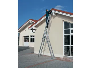 multifunctionele telescoopladder,3x12,sporten,balk L 3,54-8,3m - 8