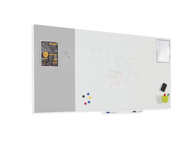 Tableau d'affichage Rocada Skinpinboard 75x115cm gris