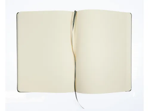 Schetsboek Kangaro A4 forest green PU HC 80 vel 140gr roomwit met elas