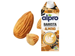 Amandeldrank Alpro Barista lactose- en glutenvrij pak 1 liter - 2
