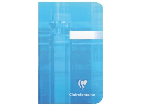 notitieboekje Metric ft 90x140mm, geruit 5mm, 96 blad Assorti